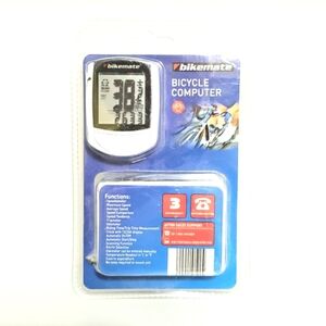 NEW Bikemate Bicycle Computer Features Speedometer, Odometer, Trip Time